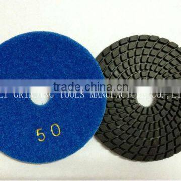 wet polishing pads for granite and marble