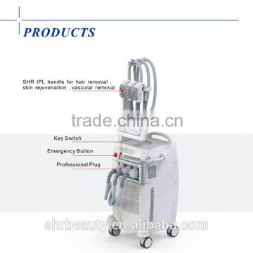 VCA TECH New Permanent Hair Removal SHR IPL face rejuvenation machine