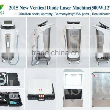 Back / Whisker Top Laser Hair Removal Machine Manufacturer Diode Laser 808 Lady / Girl