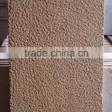 Royal Sandstone series 60*60 rustic porcelain floor tiles in Dark Beige color