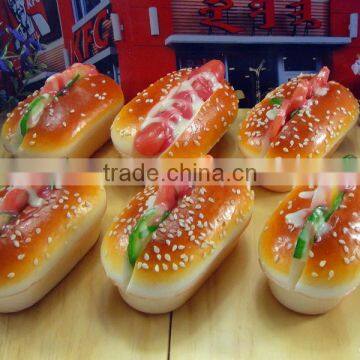 High quality fake food for sumulation bread display