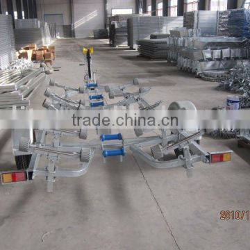 Boat trailer for promotion