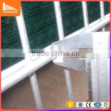 low carbon steel wire heavy welded double loop wire fence for garden farm construction site