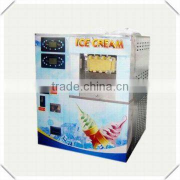 Self-service Automatic Soft Ice Cream Vending Machine