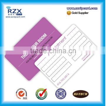 cheap pvc barcode discount card