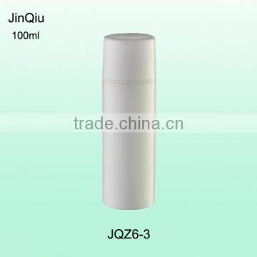 PP plastic cosmetic airless bottle,plastic round airless bottle,cosmetic cream bottle