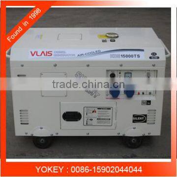 15kva Double Cylinder Diesel Silent Generator 380V Long working time