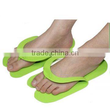 Promotional colorful EVA foam slipper, EVA disposable slipper