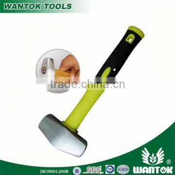 CW104GT professional Amercian type stoning hammer with double color plastic-coating handle handle