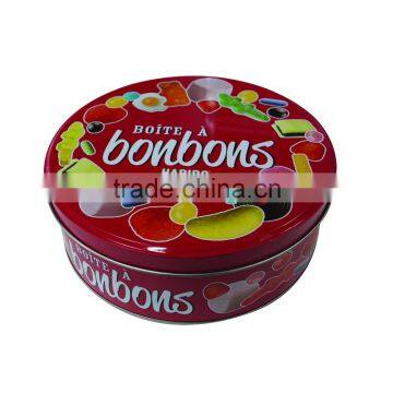1L Printed Colorful Round Tin Food Grade Wholesale photo-6