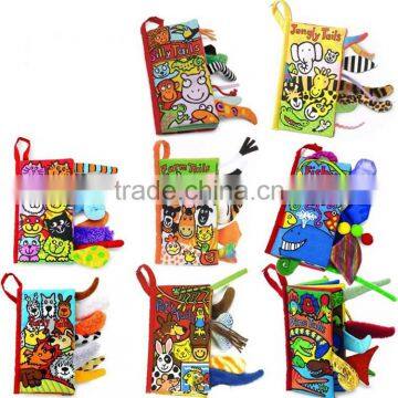 Baby Soft Toy Early Educational Preschool Fabric Cloth Book photo-5