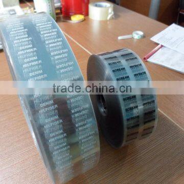 cellulose acetate plastic transparent films for tipping shoelace