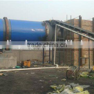 5-6 ton/hour Gypsum Rotary Dryer/Powder Drying machine professional supplier