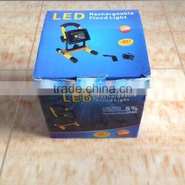 Led Flood Light Emergency Work Light 10W Portable Rechargeable Led Flood Light photo-5