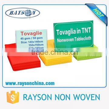PP Woven Geotextile China Factory Made Restaurant Table Cloth
