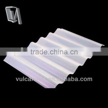 Translucent Polycarbonate Corrugated ROMA Sheet Ideal for Greenhouse (Pearly Green ROMA) photo-4