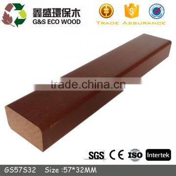 For wpc decking water resistance Anti-slip mixed color wood plastic composite wpc joist