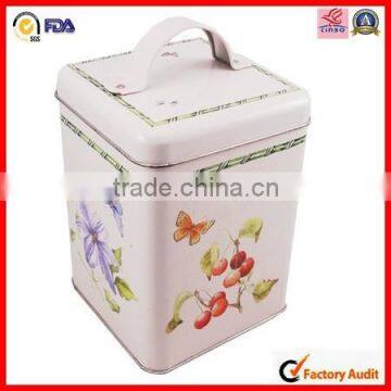 Reputational Metal Easy Open Square Food Tin Box photo-4