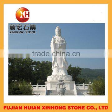 Hand Carved Sitting Life Size Buddha Statue for Garden Decoration photo-4