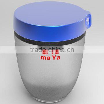 5 Ounce BPA Free Natural Polypropylene Silicone Bottle for Babies With Dispensing Spoon&Plastic Storage Cap photo-5