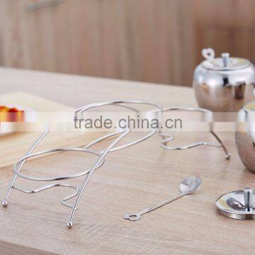 Salt Pepper Sugar Storage Container Stainless Steel Condiment Caddy photo-3