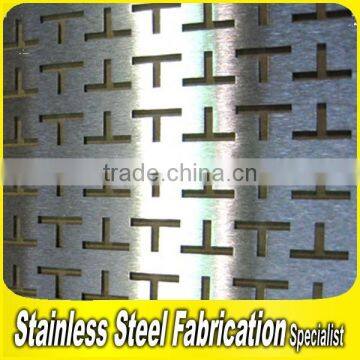 Manufacturer Perporated Stainless Steel Sheet Exterior Wall Panel