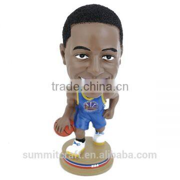 Resin Basketball Star Action Figure Bobble Head Figurines photo-2