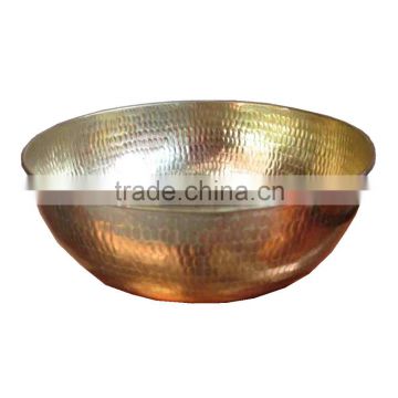 Hammered Golden Bowl