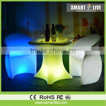 Hotel Leisure Modern Glow Light up LED Sofa