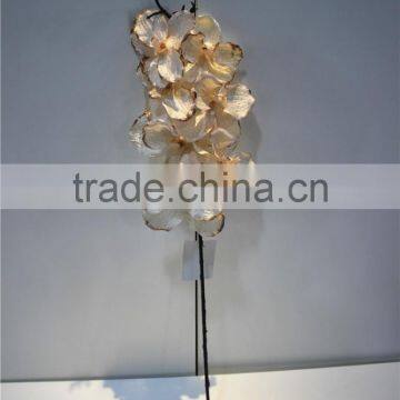 Home Garden Decoration 90cm Hight Dark Blue Gold String Ascocenda Artificial Wedding Flowers EQDL03 0403 photo-4