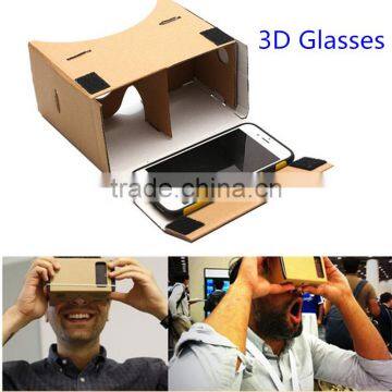 DIY GOOGLE Cardboard VR Virtual Reality 3D Glass For iPhone Google smartphone