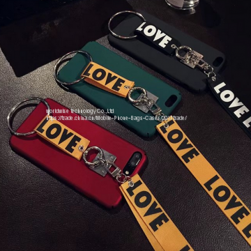 Plastic Hard Cell Phone Back Cover Shell Mobile Phone Cases for IPhone7/7Plus/6/6s/6plus/6splus Neck Lanyard Hang Rope photo-3