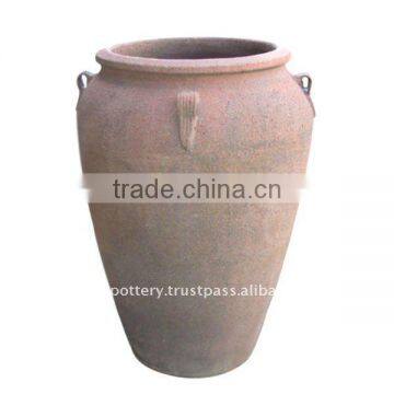 sandblast pot, sandblast planter