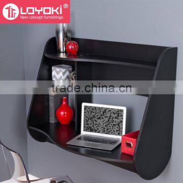 MDF Wood Wall Amount Desk Multiple Functions Home Furniture Wooden Desk Floating Computer Desk Wall Mounted Table photo-2