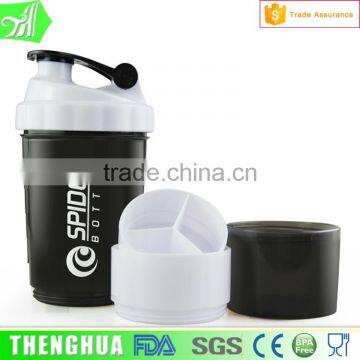 Custom Logo Plastic Protein Shaker Water Bottle photo-3