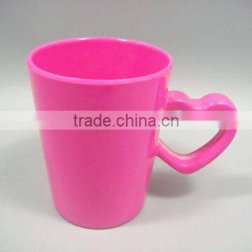 Melamine Mugs With Heart Shaped Handle