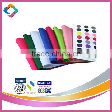 Huicai Factory hot seller colorful wholesale polyester craft felt A4,20x30cm size
