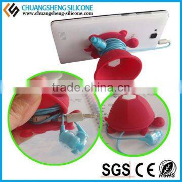 2015 Hot Selling Popular Automatic Silicone Mouse Cable Winder for Data Wires photo-4