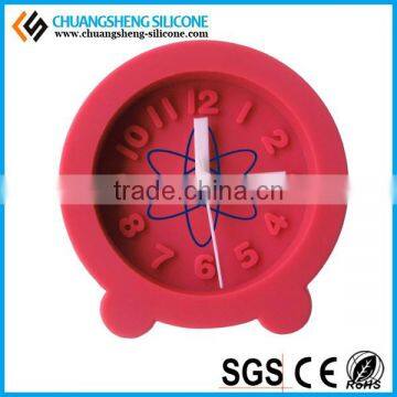 Round Shaped Digital Alarm Clock, Promotional Silicone Clocks, Smart Table Clock photo-3
