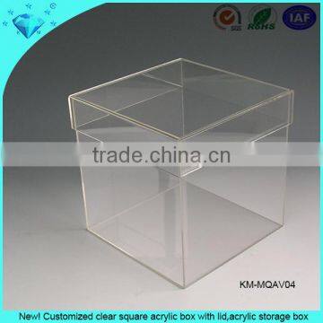 OEM Custom Colorful Acrylic Sugar Box With Lid Hot Sale Plexiglass Candy Box photo-6