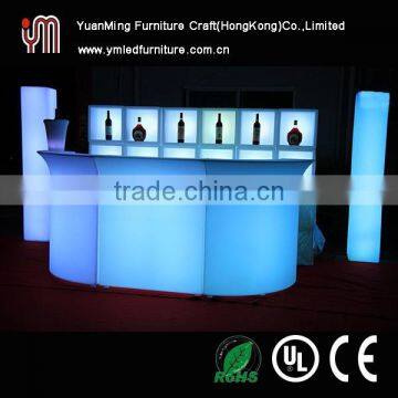 Modern Light Up Bar Table/Plastic Led Bar Table/Glowing Led Bar Table YM-BT9080 YM-BT8090 photo-4