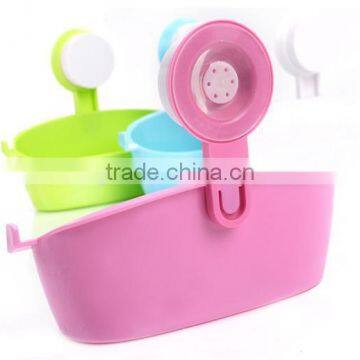 Vacuum Suction Cup Bathroom and Kitchen Plastic Shelf/holder photo-4