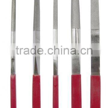 5 different shapes diamond needle files