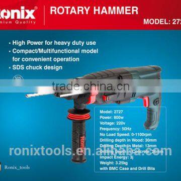 2727 RONIX ROTARY HAMMER 26MM 800W