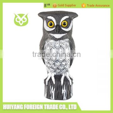 high quality plastic night owl souvenirs decoy bullet camera