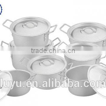 7pcs Aluminum White Washing Pot