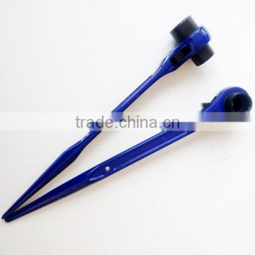 Powder coated double ring ratchet spanners wrenches