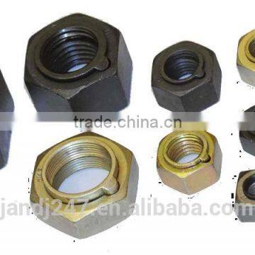 Galvanized Carbon Steel Hex Nylon Nut With Certificate