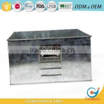 Homeware Galvanized Vintage High Quality Metal Coal Bucket
