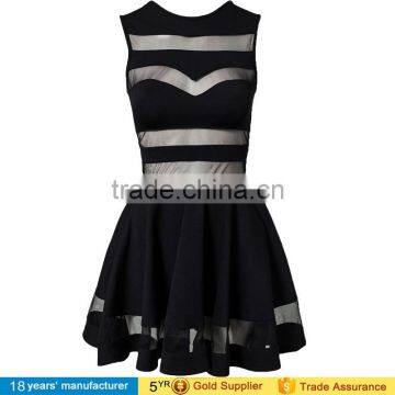 2016 Women Mesh Bodycon Party Mini Dress Ladies First Night Sexy Dresses Bandage Dress photo-6